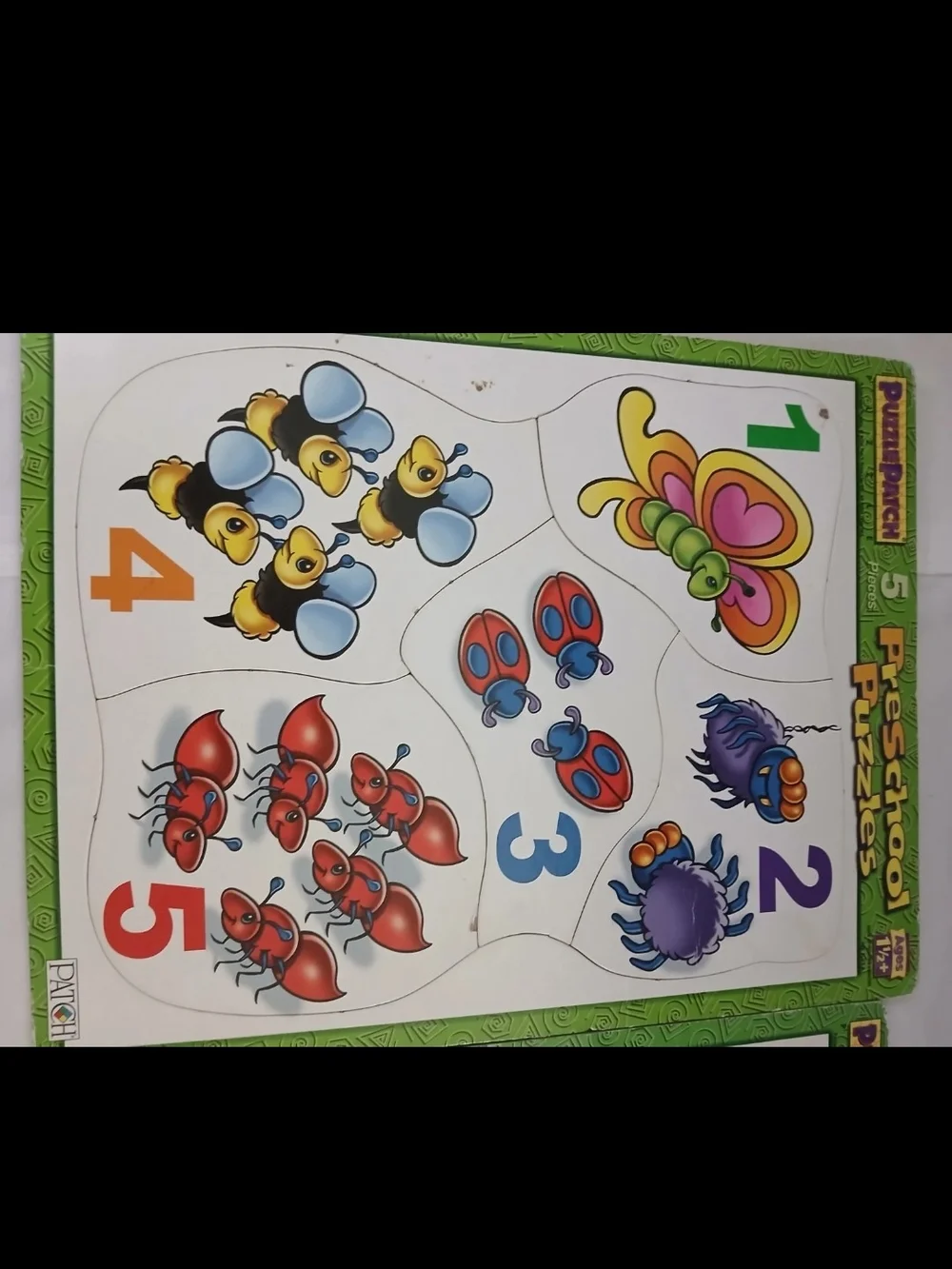 Pumpkin Patch Preschool Puzzles - Sea Creatures & Counting (Green)